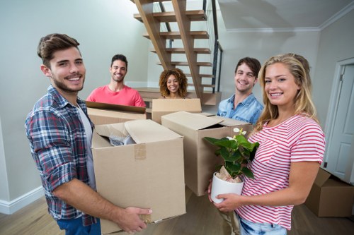 Man and van removals for flats and offices in Blackfriars