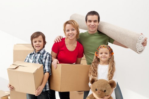 Apartment relocation support near Blackfriars with lifts and shared access