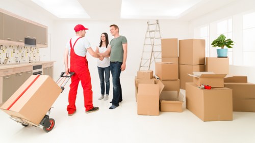 Local removals planning and loading support in Blackfriars