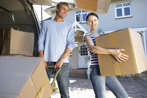 Charity donation and reusable furniture collection during a Blackfriars clearance
