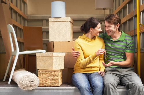 Furniture transport and loading service in Blackfriars central London