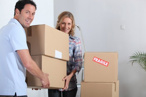 Residential moving support for apartments and shared buildings in Blackfriars