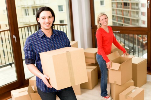 Removalists planning a move for a Blackfriars home with stairs and access points